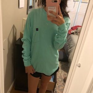 Long sleeve simply southern pocket tee